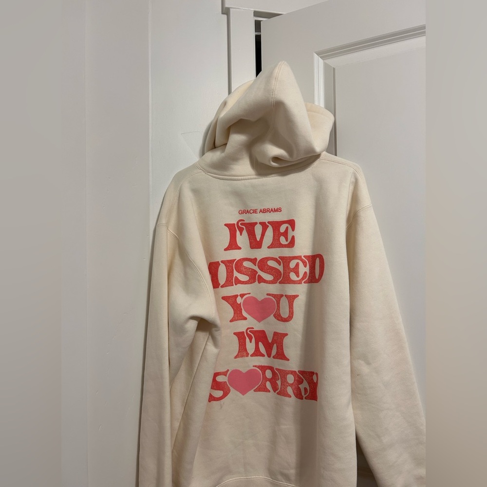 Gracie Abram’s I miss you I’m sorry hoodie